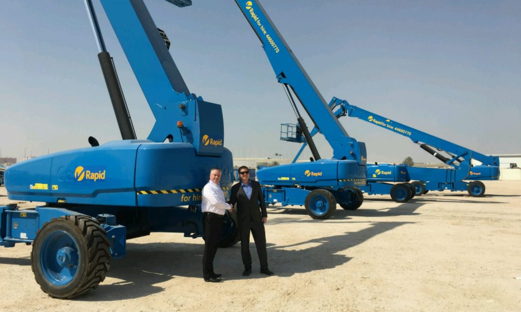 Rapid Access orders 334 Genie AWPs for Mideast operations