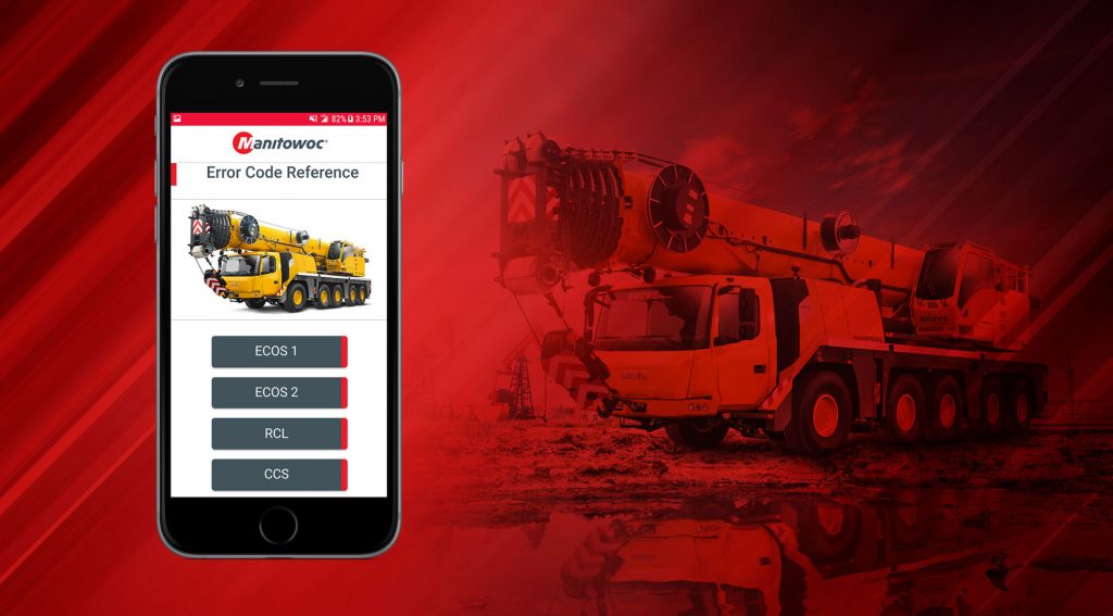 Manitowoc launches first app that translates crane diagnostics