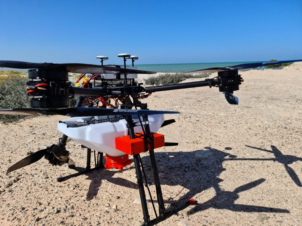 EAD and ENGIE use drone technology to rehabilitate mangroves