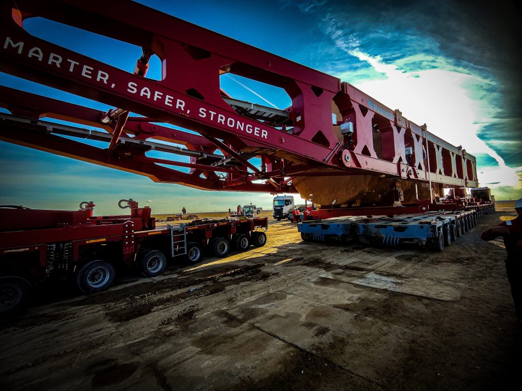 Mammoet shifts huge 1.5GW CCGT power plant in Uzbekistan