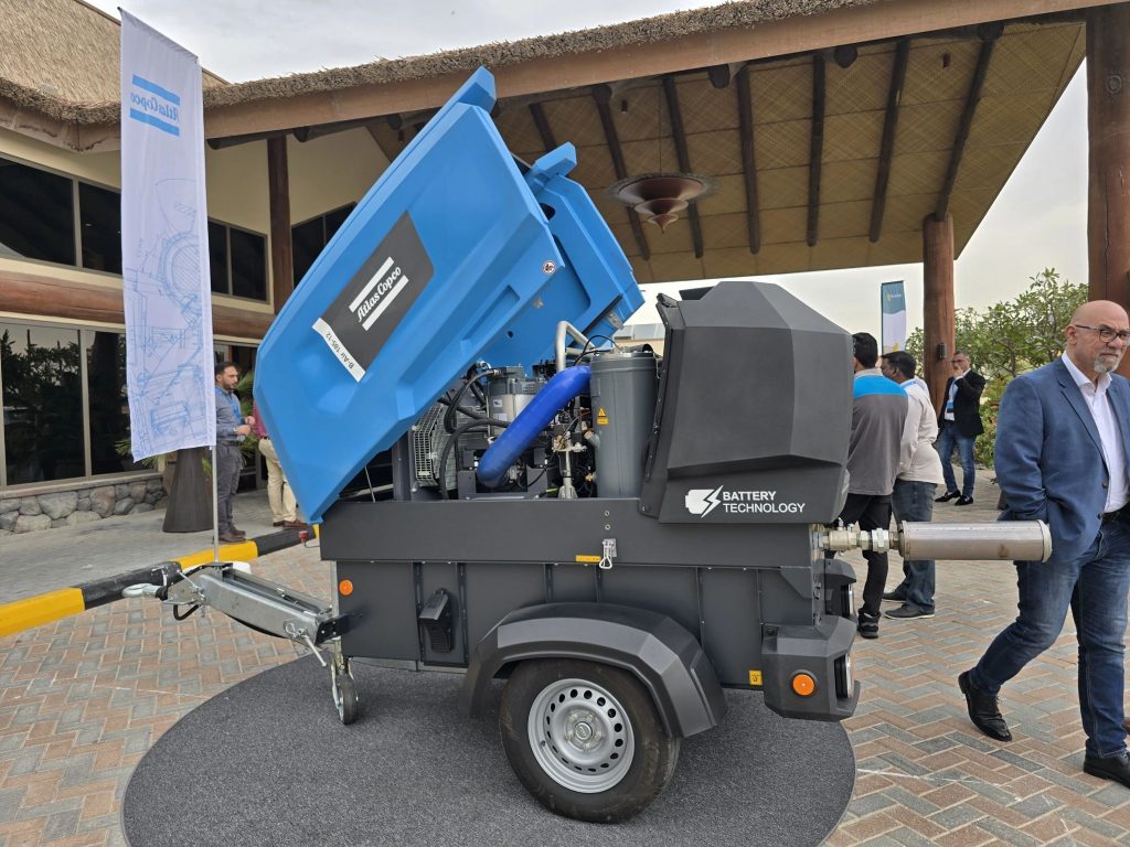 Galadari Energy Solutions launches Atlas Copco battery powered compressors