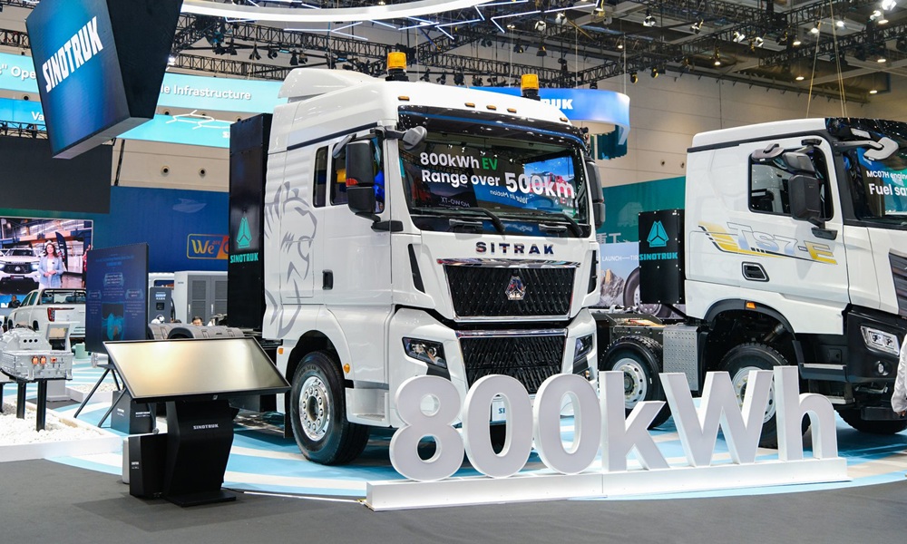 SINOTRUK truck exports jumped by 24.5% in the first three quarters of the year