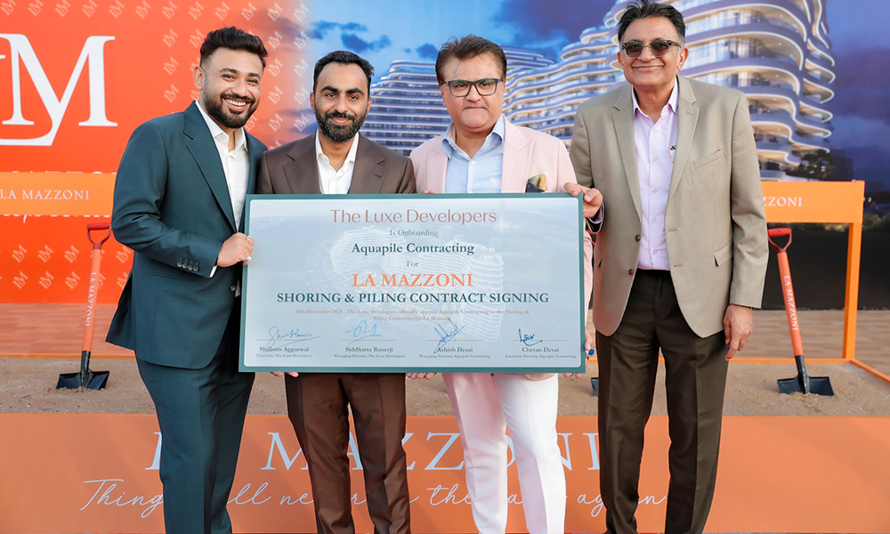 Aquapile Contracting appointed for shoring and piling works by Luxe Developers