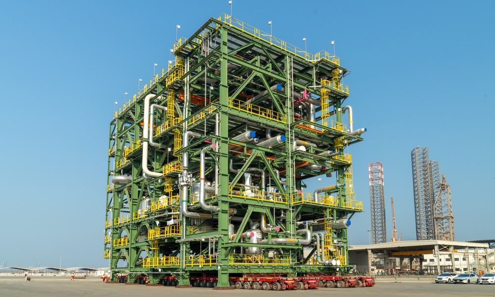 Mammoet Khalifa Port Record loadout