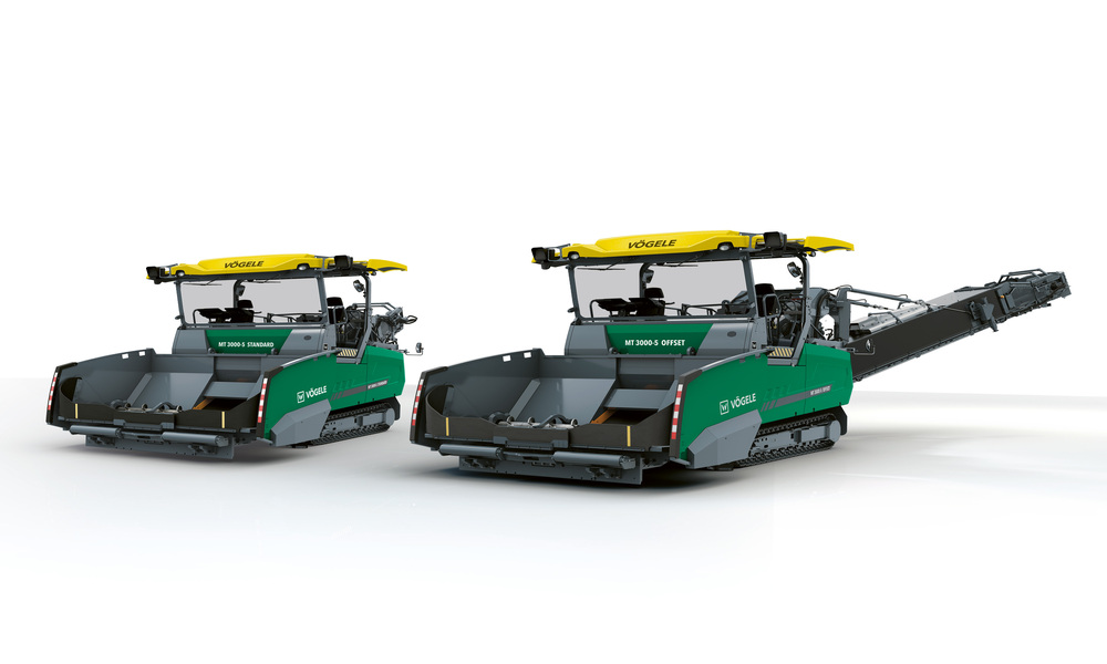 Vogele unveils next-generation MT 3000-5 material feeders for global markets Vogele new MT 3000 feeder