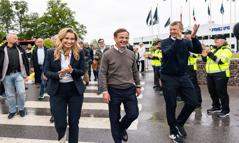 Volvo CE Excavator ceremony new Eskilstuna plant 