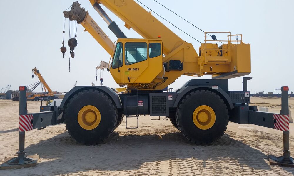 Grove crane major parts refresh Saudi