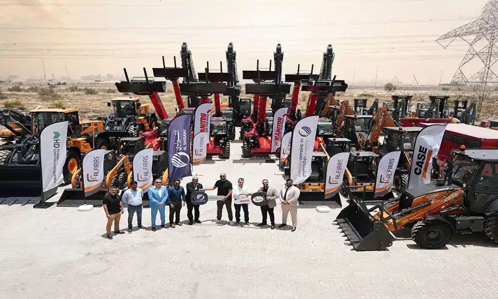 ALFIRAS strengthens Abu Dhabi equipment fleet with 27 new machines ALFIRAS Abu Dhabi