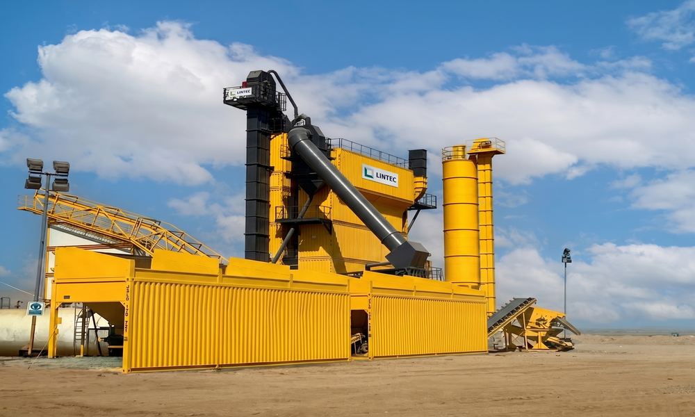 Lintec & Linnhoff asphalt plant supports construction of Jordan’s Aqaba International Circuit Lintec CSM4000 Jordan